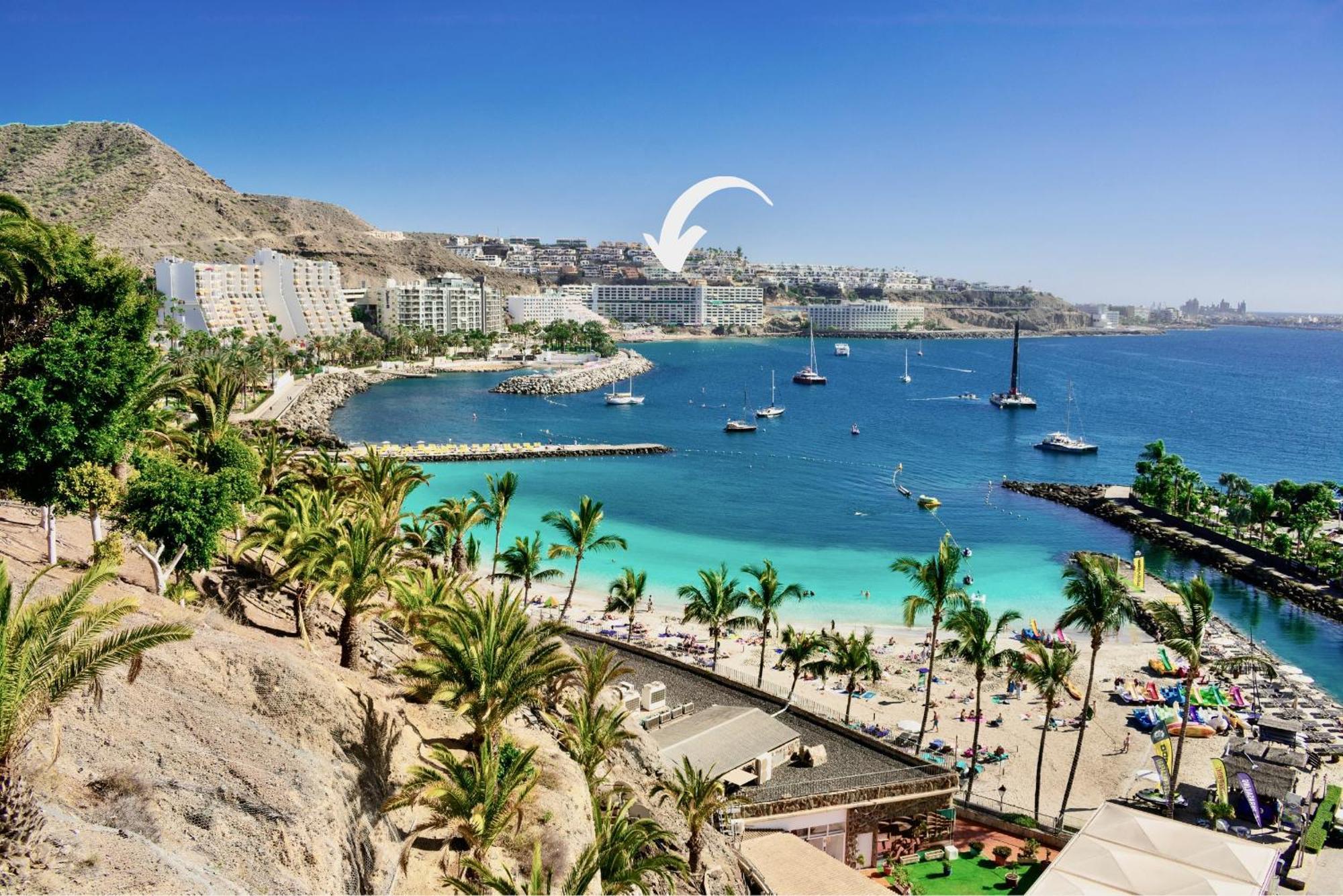 Brand New - Glass Apt - Ocean Views Patalavaca Ngoại thất bức ảnh